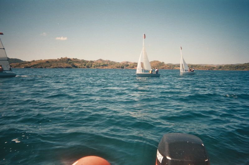 RS200 sailing wednesday morning